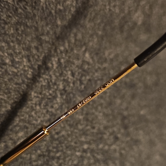 Authentic Versace Gold-Trimmed Black Sunglasses - Picture 4 of 7